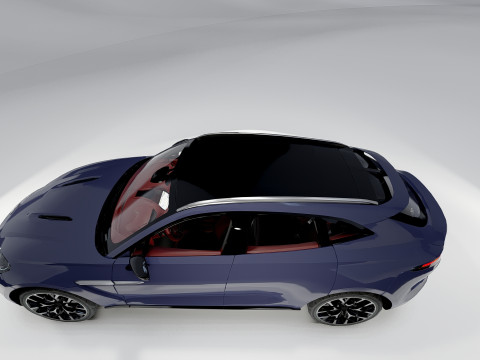 Aston Martin DBX 3D Model