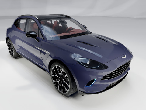 Aston Martin DBX 3D Model