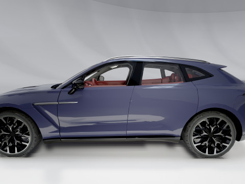 Aston Martin DBX 3D Model