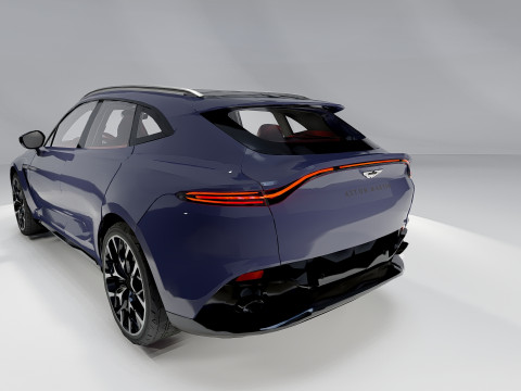 Aston Martin DBX 3D Model