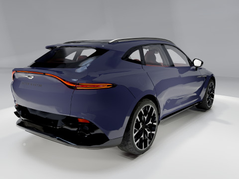 Aston Martin DBX 3D Model