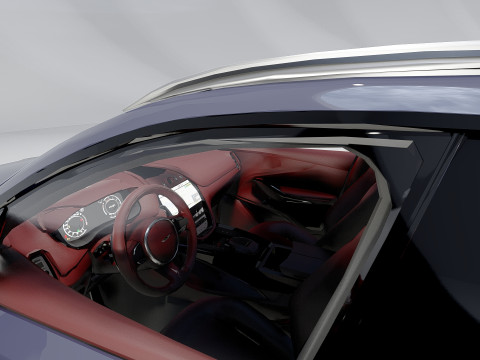 Aston Martin DBX 3D Model