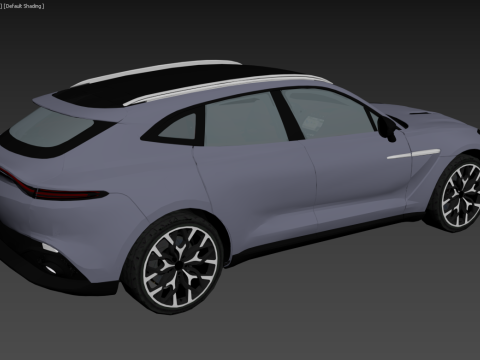 Aston Martin DBX 3D Model