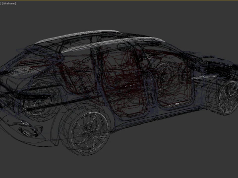 Aston Martin DBX 3D Model