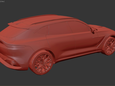 Aston Martin DBX 3D Model