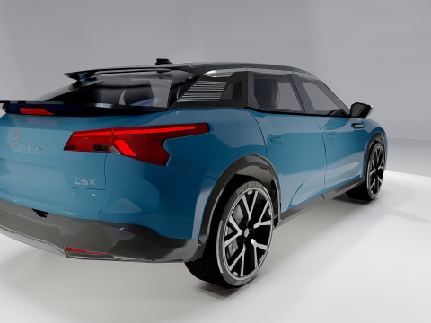 Citroen C5X Modèle 3D