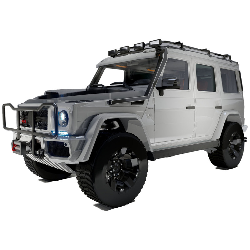 Mercedes G 500 AMG Brabus 3D Model .c4d .max .obj .3ds .fbx .stl .blend