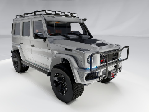 Mercedes G 500 AMG Brabus 3D Model