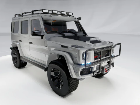 Mercedes G 500 AMG Brabus 3D Model