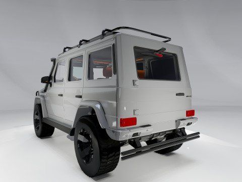 Mercedes G 500 AMG Brabus 3D Model