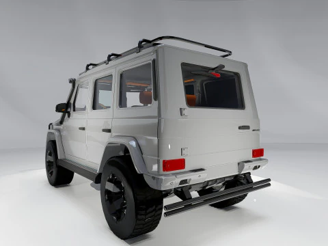Mercedes G 500 AMG Brabus 3D Model