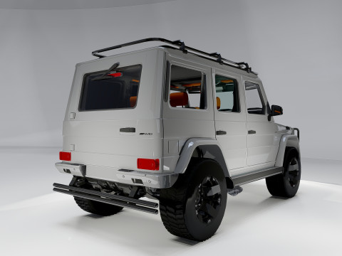 Mercedes G 500 AMG Brabus 3D Model