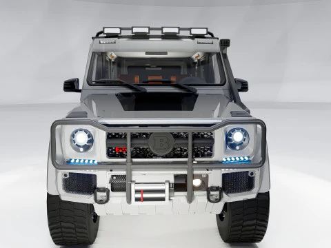 Mercedes G 500 AMG Brabus 3D Model