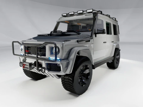 Mercedes G 500 AMG Brabus 3D Model