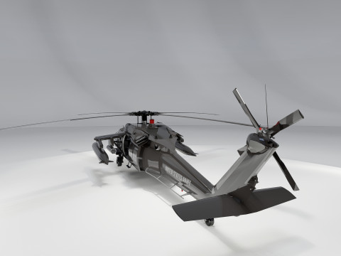 Sikorsky Uh-60A Black Hawk Modelo 3D
