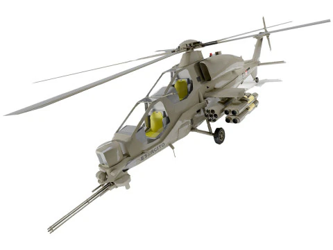 Agusta A 129 Mangusta Model 3D