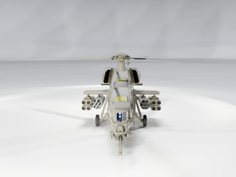 Agusta A 129 Mangusta Modello 3D