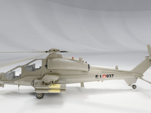 Agusta A 129 Mangusta Modello 3D