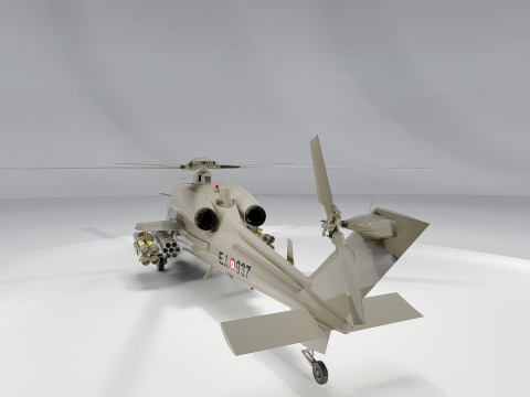 Agusta A 129 Mangusta Modello 3D