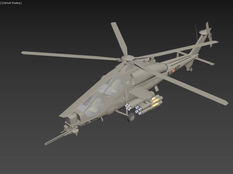 Agusta A 129 Mangusta Modello 3D