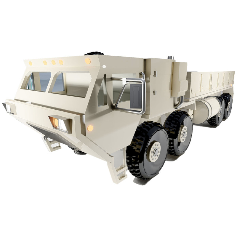 OshKosh LVSR M977 3D-Modell .c4d .max .obj .3ds .fbx .stl .blend