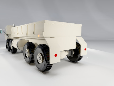 OshKosh LVSR M977 3D-Modell