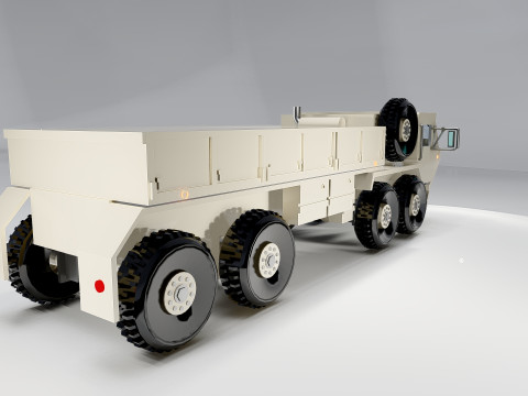 OshKosh LVSR M977 3D-Modell