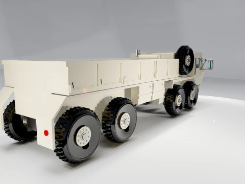 OshKosh LVSR M977 3D Model