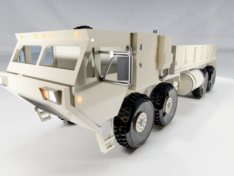 OshKosh LVSR M977 3D-Modell