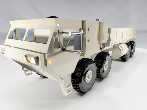 OshKosh LVSR M977 3D Model