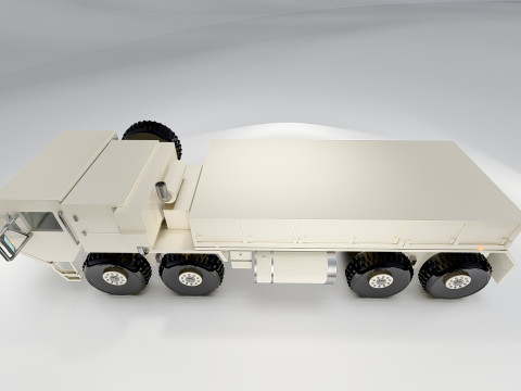 OshKosh LVSR M977 3D-Modell