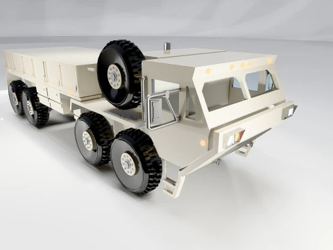OshKosh LVSR M977 3D Model