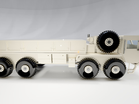 OshKosh LVSR M977 3D-Modell