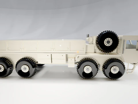 OshKosh LVSR M977 3D Model