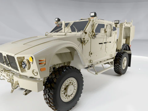 Oshkosh M-ATV 3D Model