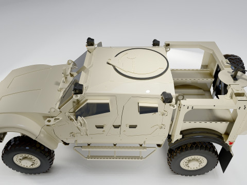 Oshkosh M-ATV 3D Model