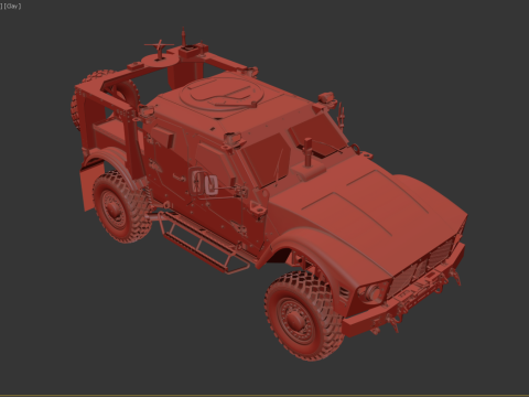 Oshkosh M-ATV 3D Model