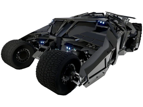 Batmobile 2005 Modèle 3D