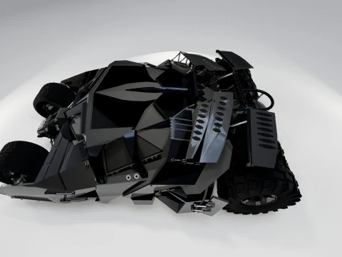 Batmobile 2005 3D Model