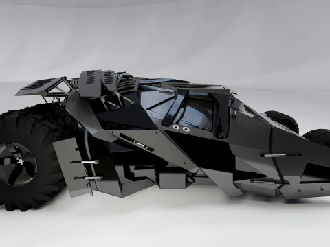 Batmobile 2005 3D Model
