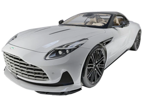 Aston Martin DB12 Volante 2024 Modelo 3D