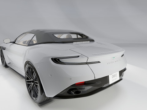 Aston Martin DB12 Volante 2024 Modelo 3D