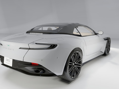 Aston Martin DB12 Volante 2024 Modelo 3D