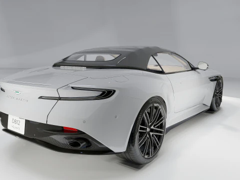 Aston Martin DB12 Volante 2024 Modello 3D