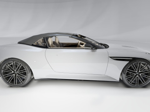 Aston Martin DB12 Volante 2024 Modelo 3D