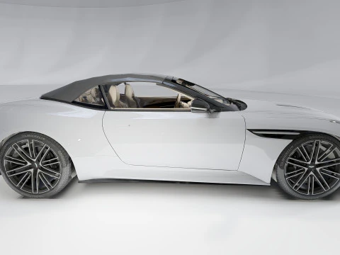 Aston Martin DB12 Volante 2024 Modello 3D