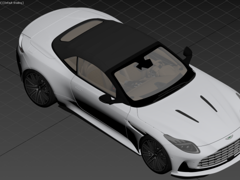 Aston Martin DB12 Volante 2024 Modelo 3D