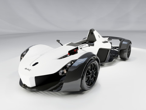 BAC Mono Modello 3D