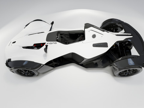 BAC Mono Modello 3D