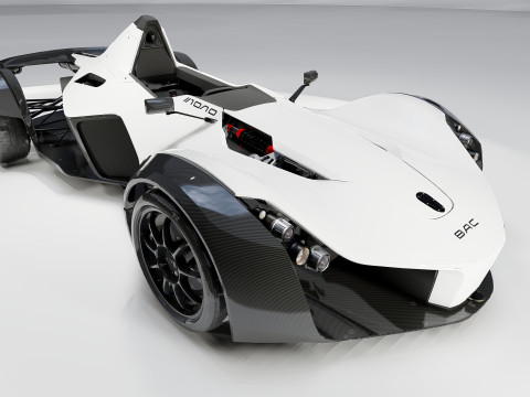 BAC Mono Modello 3D